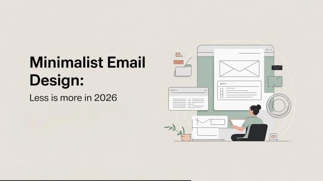 Minimalist Email Design Less is More in 2026