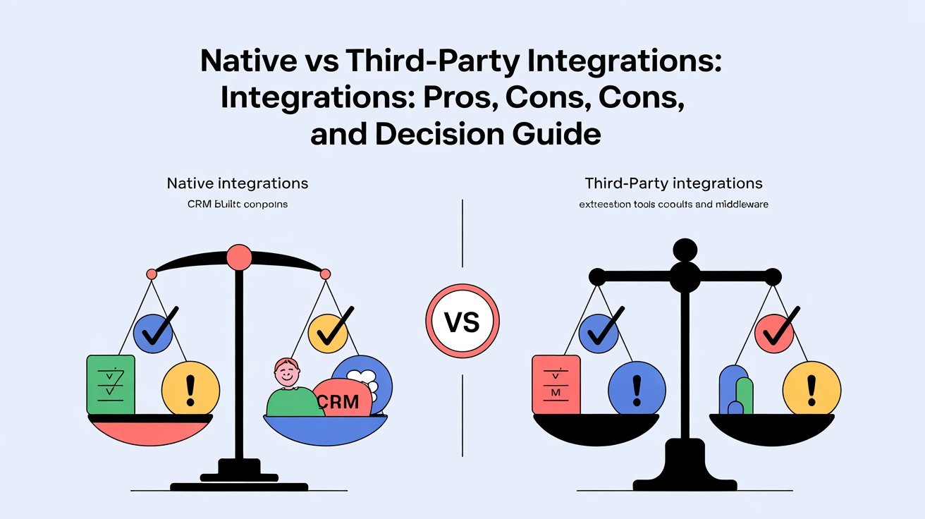 Native vs Third-Party Integrations Pros, Cons, and Decision Guide