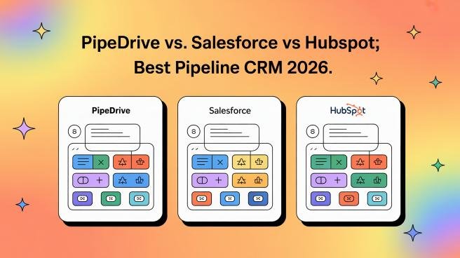 Pipedrive vs Salesforce vs HubSpot Best Pipeline CRM 2026