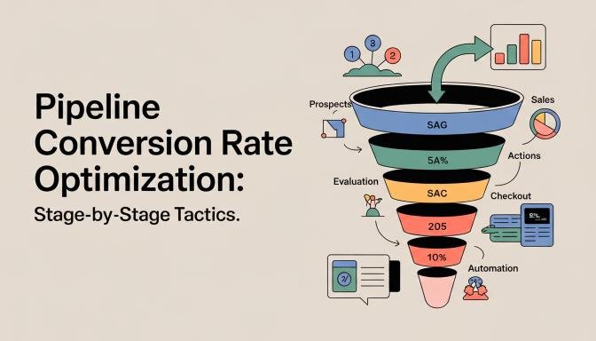 Pipeline Conversion Rate Optimization Stage-by-Stage Tactics