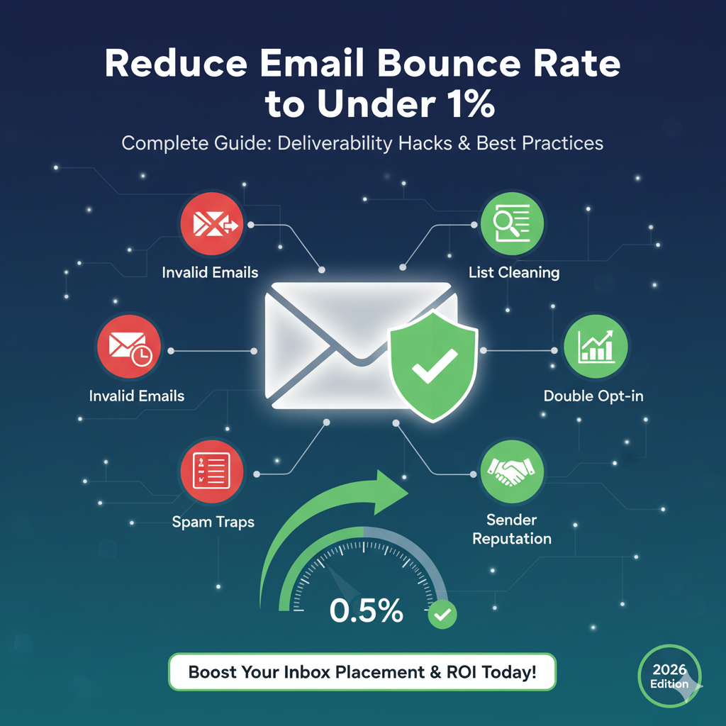 Reduce Email Bounce Rate to Under 1%