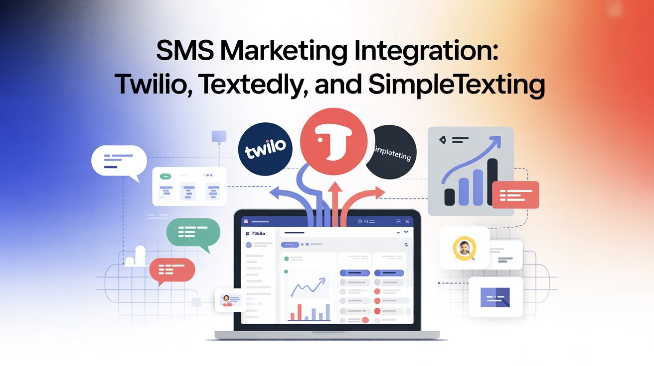 SMS Marketing Integration Twilio, Textedly, and SimpleTexting