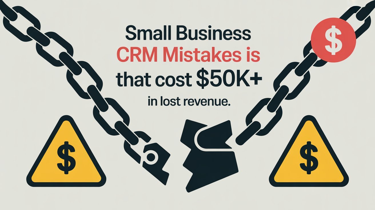 Small Business CRM Mistakes That Cost $50K+ in Lost Revenue