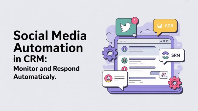 Social Media Automation in CRM Monitor and Respond Automatically