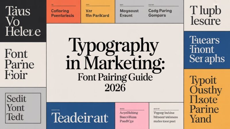 Typography in Marketing Font Pairing Guide 2026