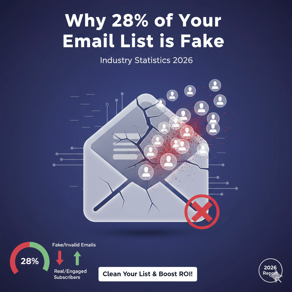 Why 28% of Your Email List is Fake