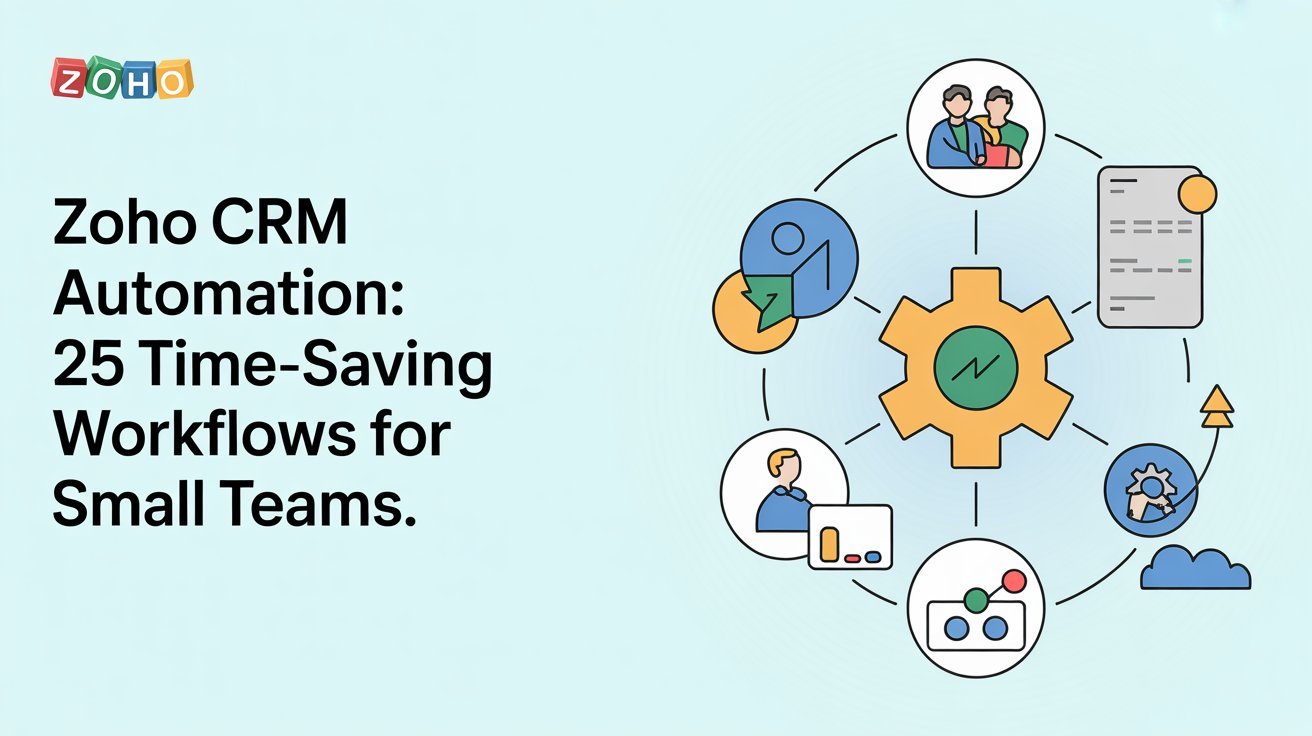 Zoho CRM Automation 25 Time-Saving Workflows for Small Teams
