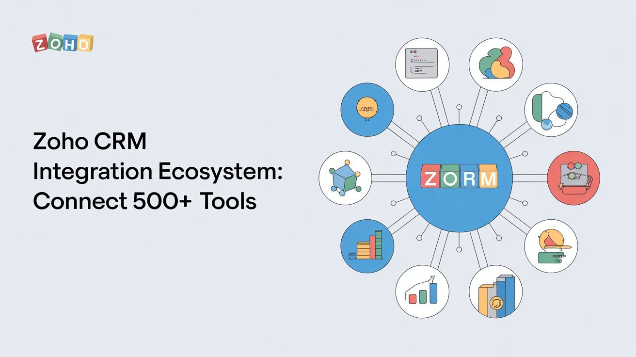 Zoho CRM Integration Ecosystem Connect 500+ Tools