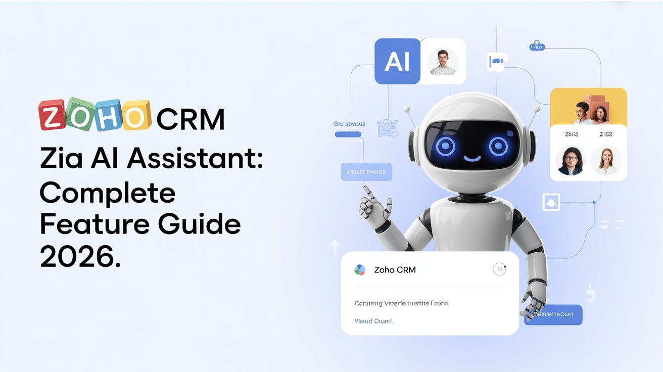 Zoho CRM Zia AI Assistant Complete Feature Guide 2026