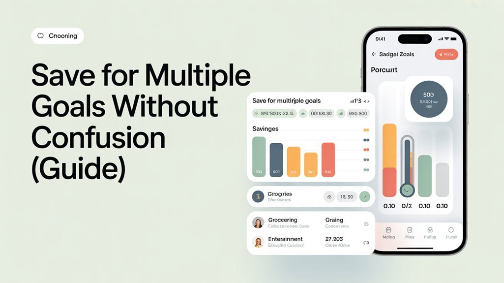 organize savings for goals