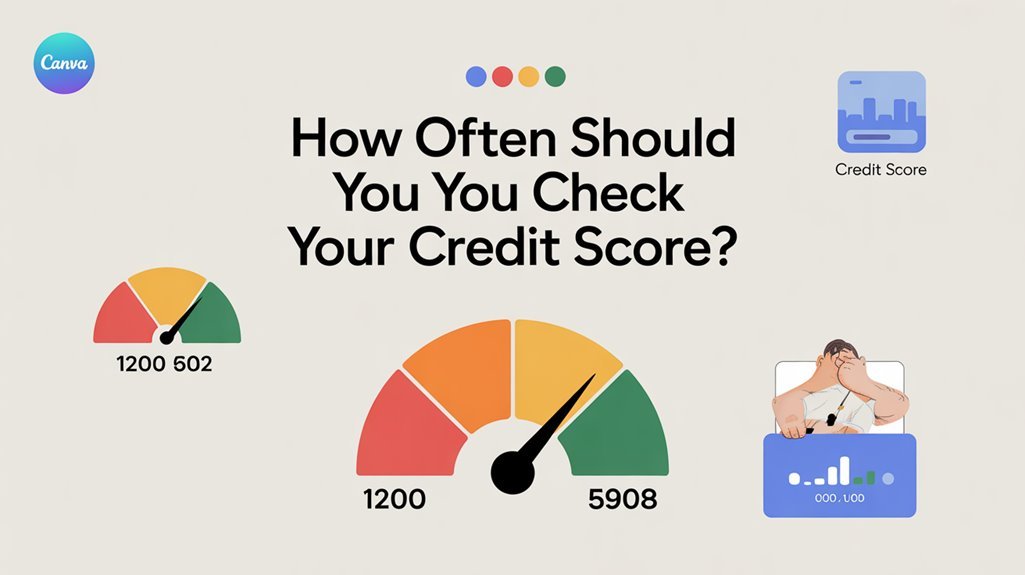 regularly monitor credit score