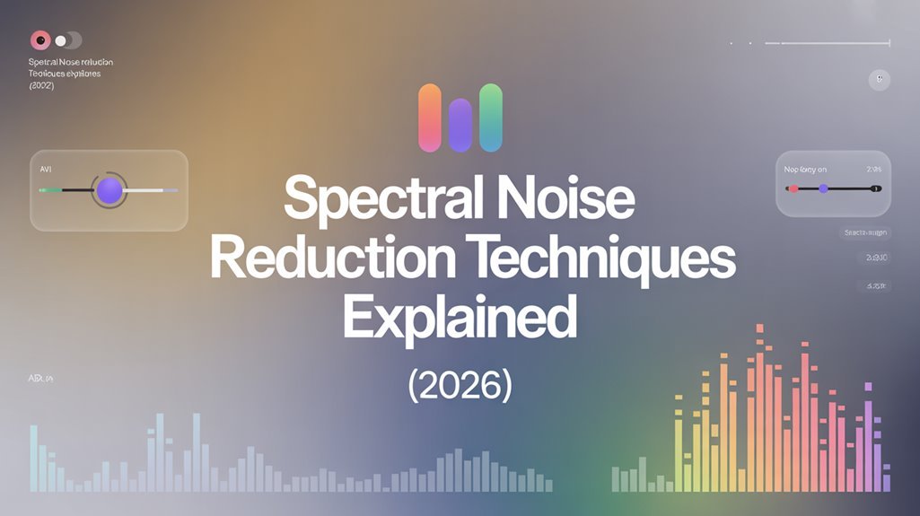 spectral noise reduction methods