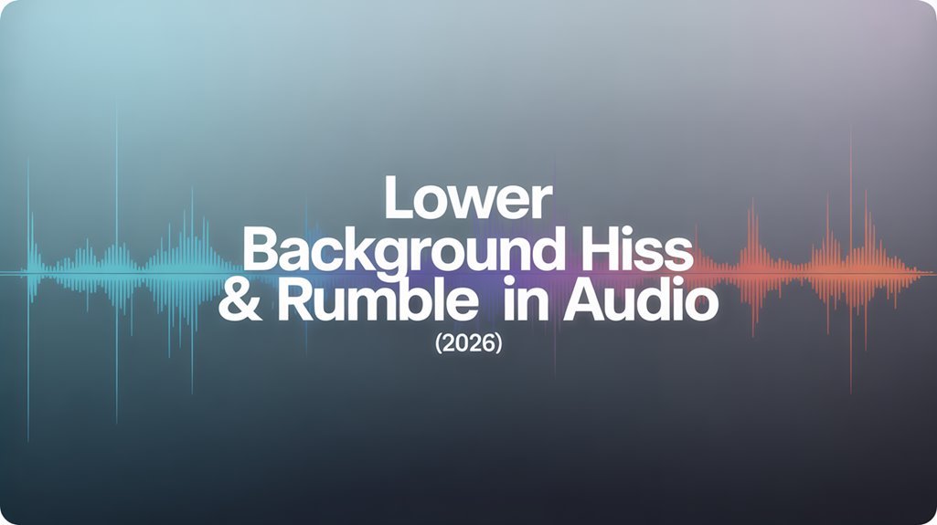 subdued audio ambiance effects