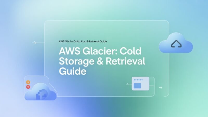 aws glacier storage management