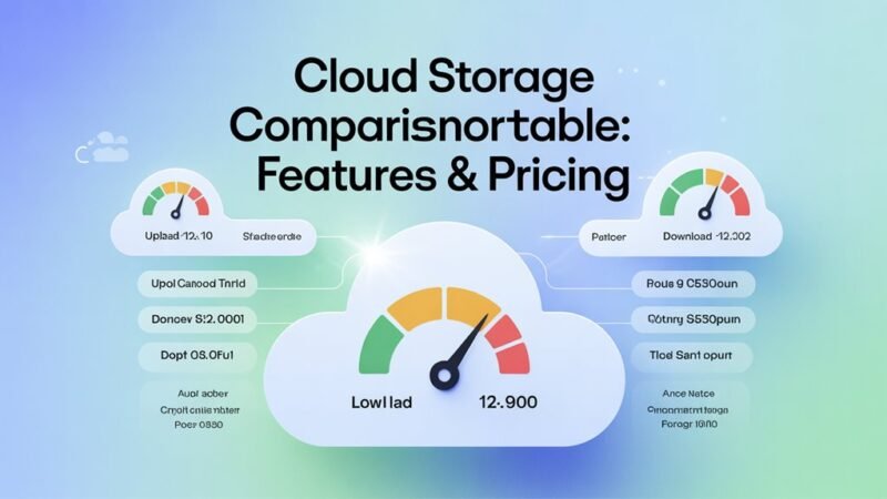 cloud storage features comparison