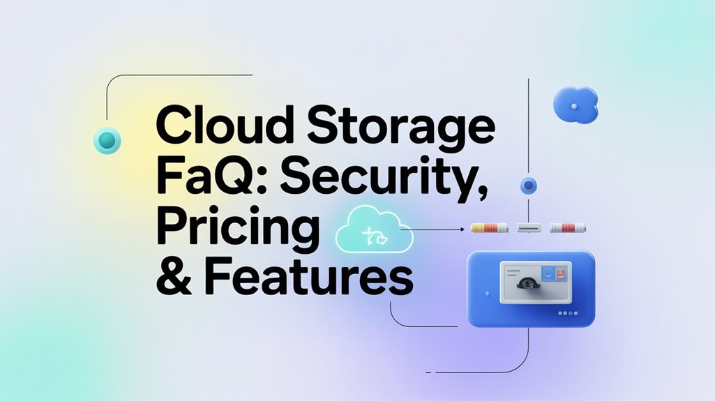 cloud storage security pricing features