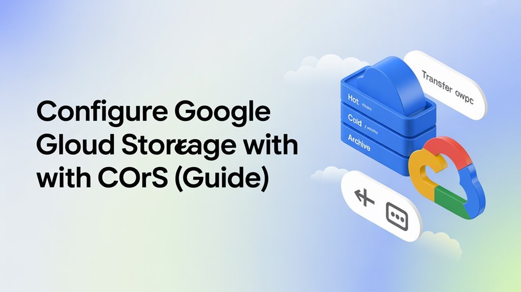 google cloud storage cors configuration